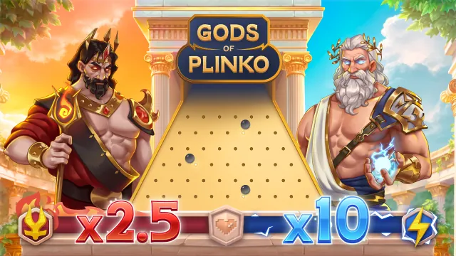 Gods of Plinko Greek Theme Visuals